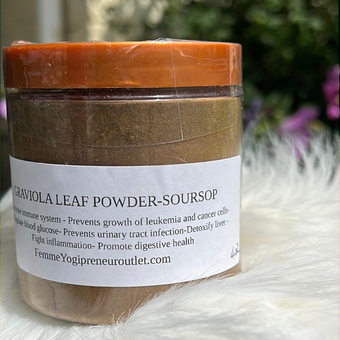 pure graviola leaf powder from Jamaica 