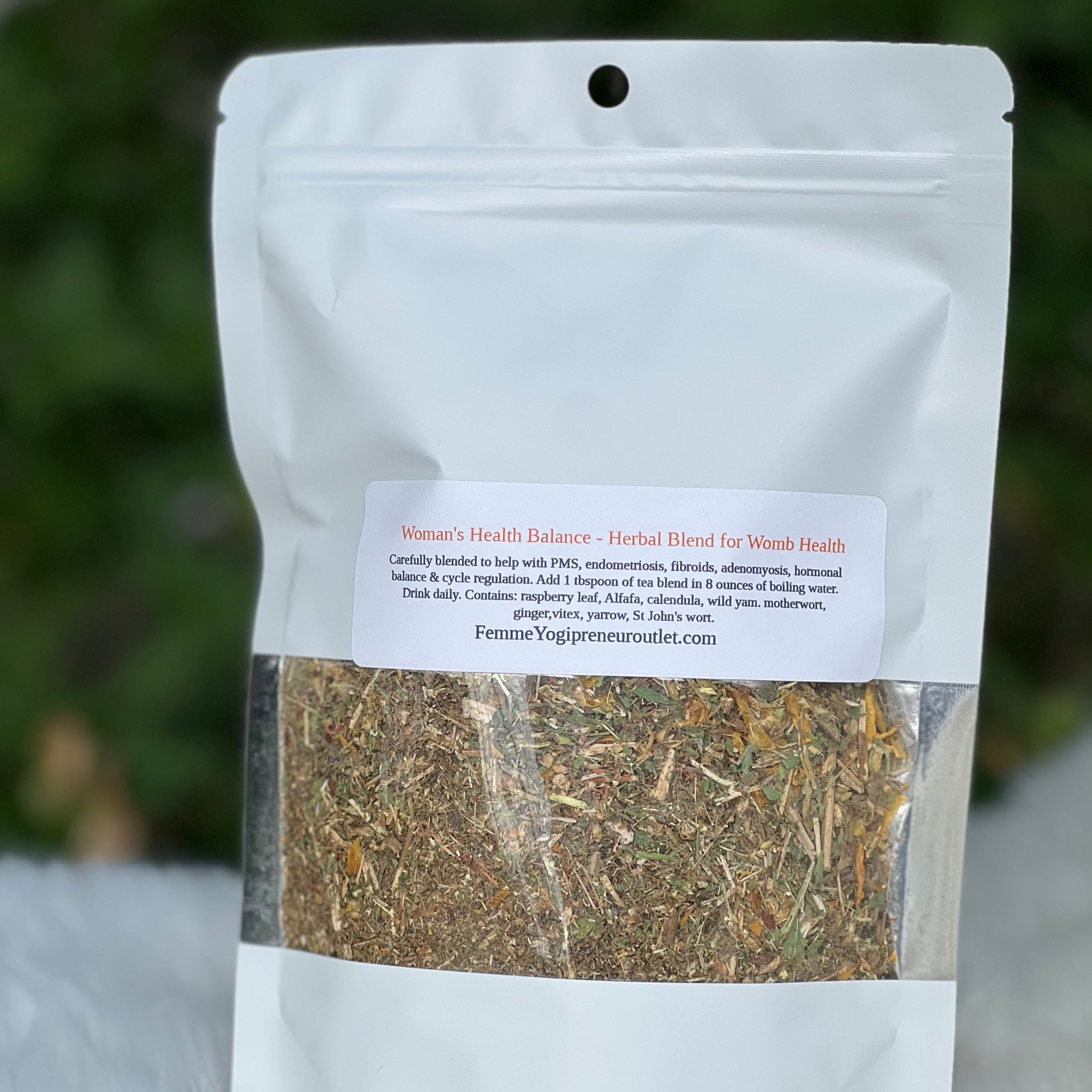 Herbal Blend for Womb Health - Uterus Support Tea