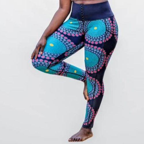 Ola High waist trainer leggings with pockets | Sustainable activewear| No slip waist band