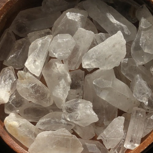 Genuine Clear quartz crystal - Crystal quartz stone
