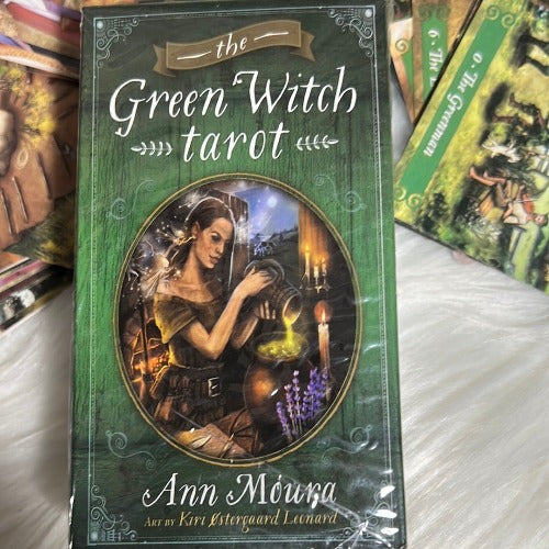 Green witch tarot cards