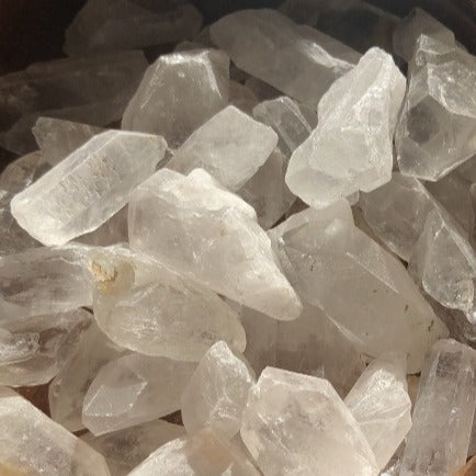 Genuine Clear quartz crystal - Crystal quartz stone