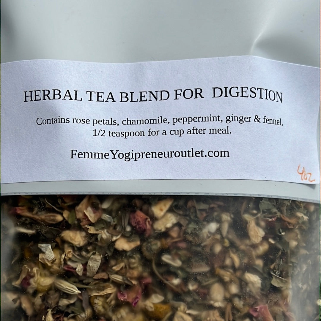 Herbal tea blend for meal digestion - 2 oz