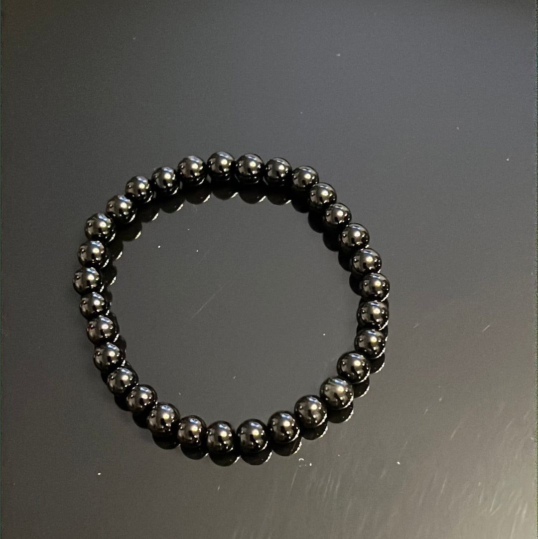 Black Agate Stone Bracelet