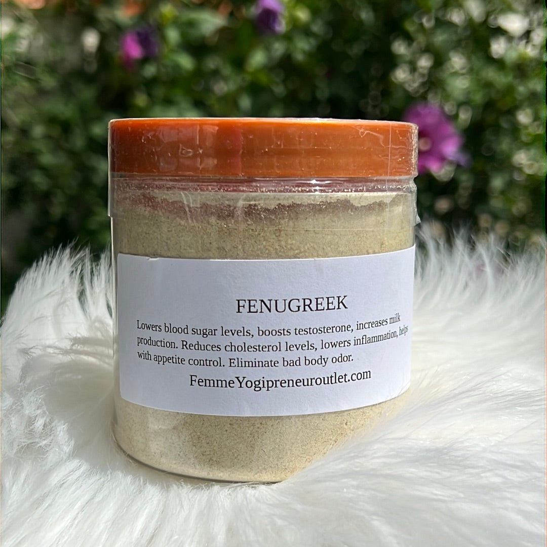 Fenugreek Seed Powder for Health & Beauty - 6 oz