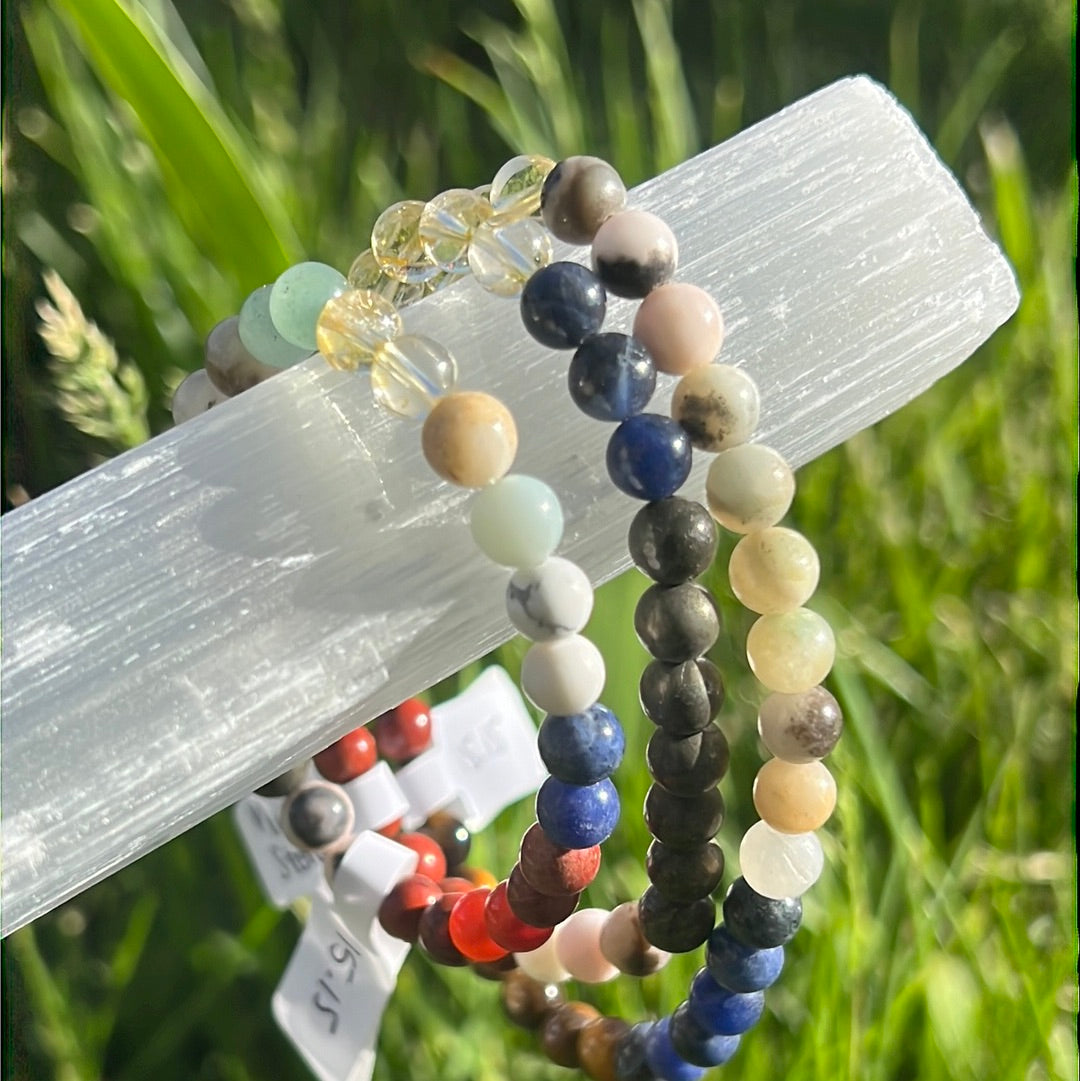 Intentionally Made Jewelry - Mixed Stones Bracelets