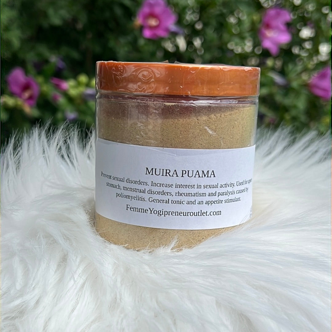 Muira Puama  Bark Powder - 4 oz