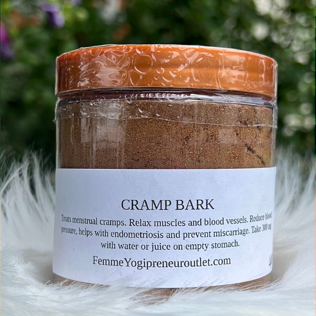 Wildcrafted Cramp Bark Powder for menstrual cramps