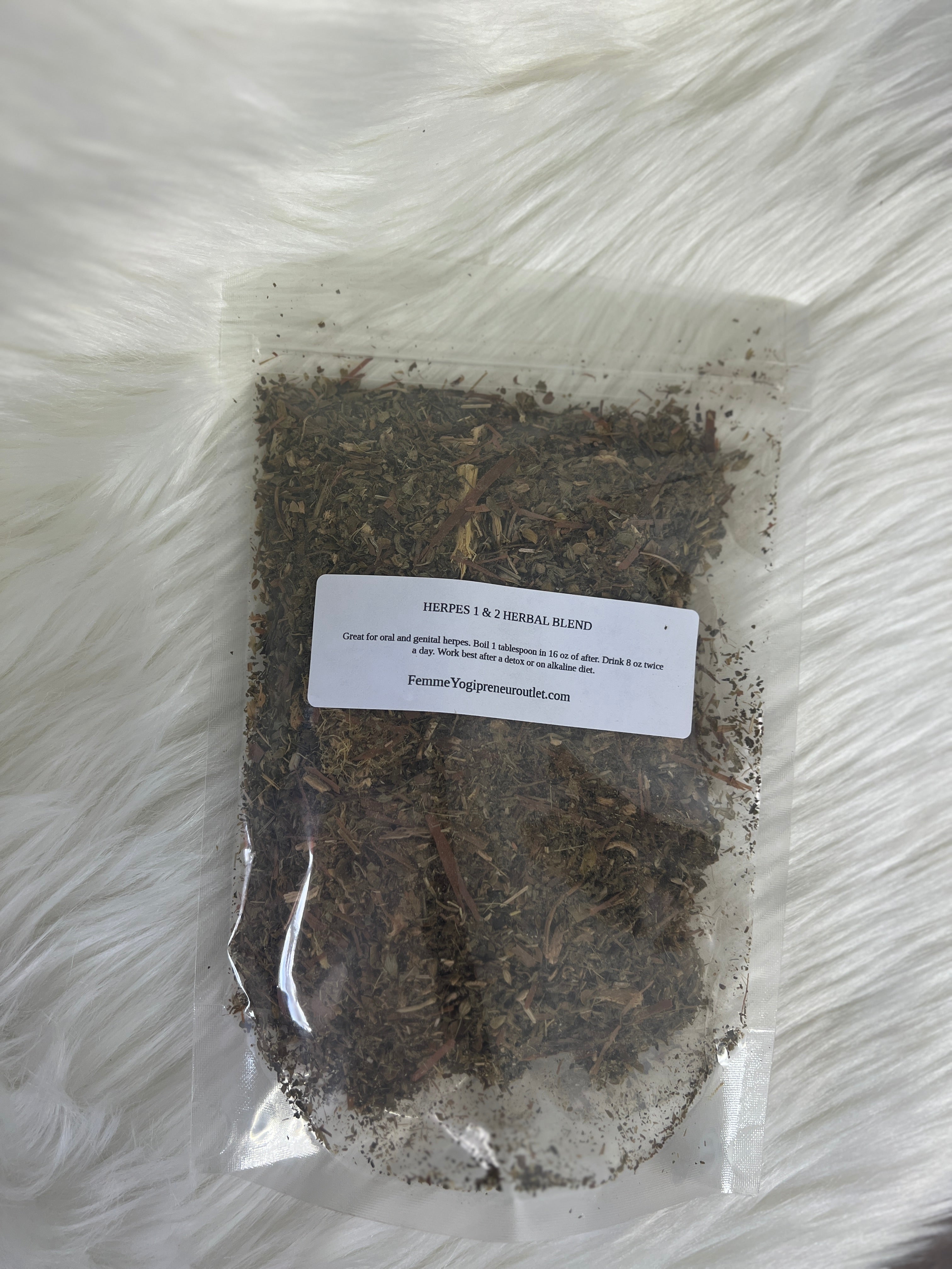 herbal tea blend for herpes
