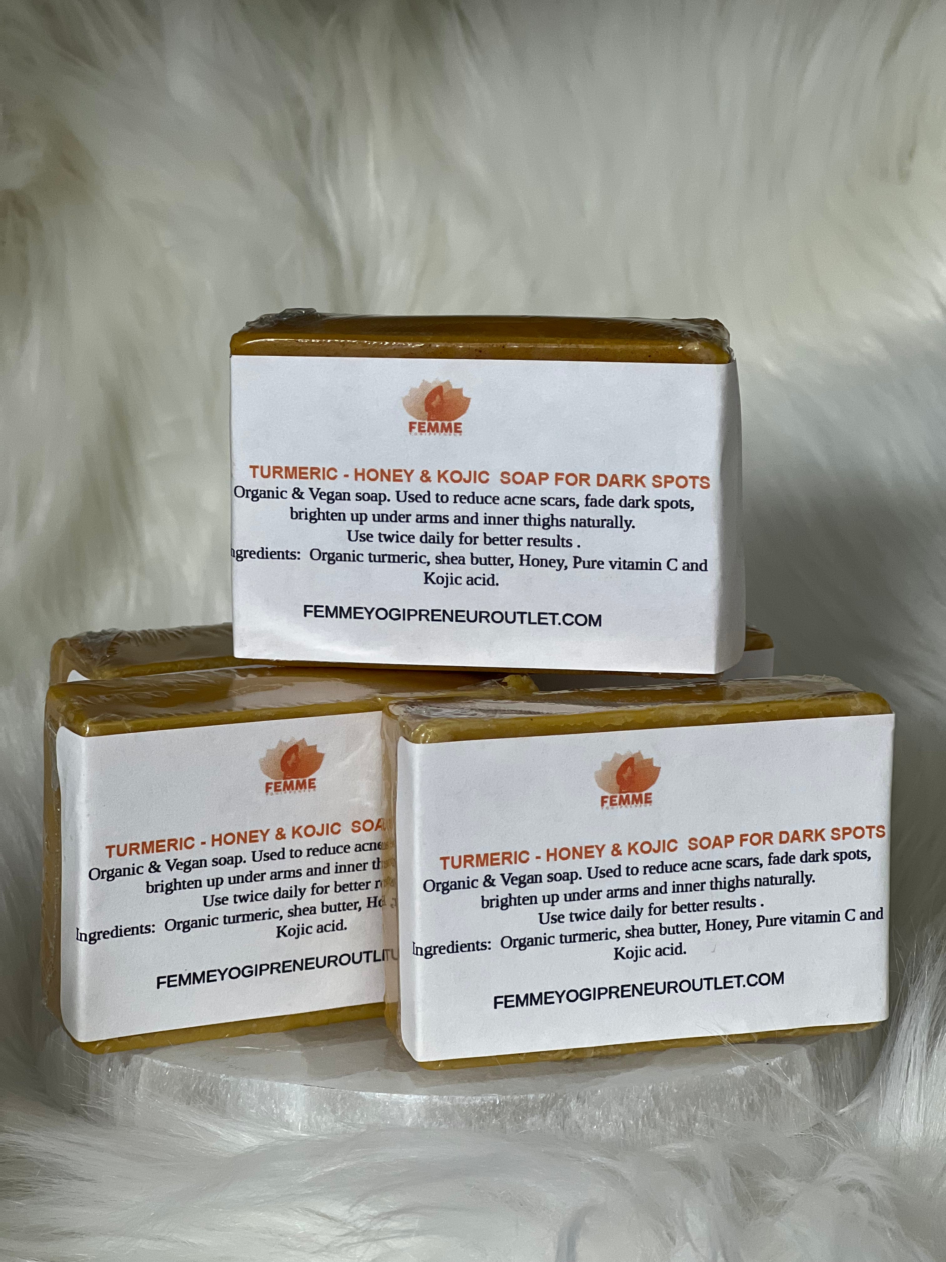 organic and vegan soap for dark spots