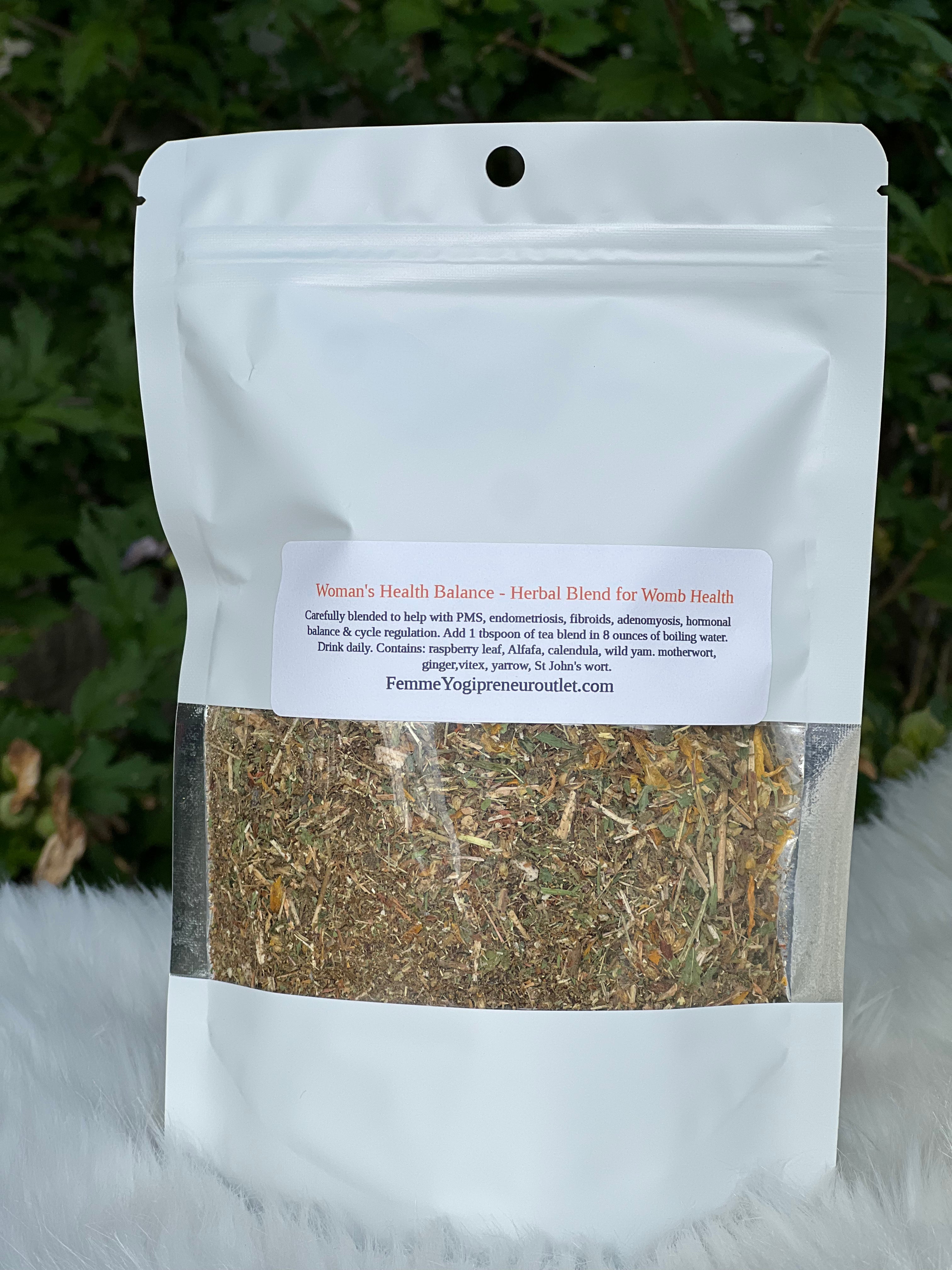 herbal tea blend for PCOS repair and hormonal balance