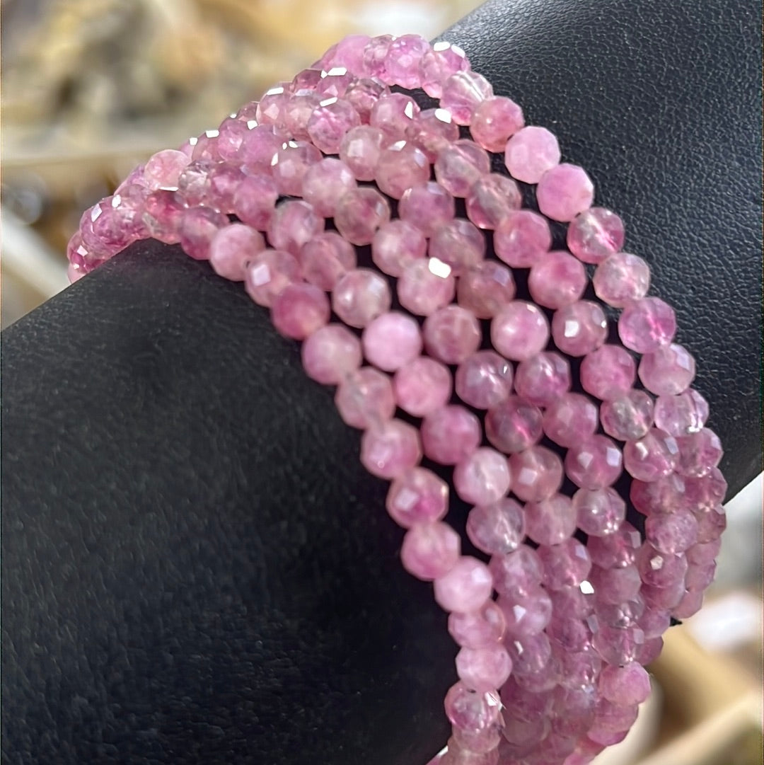Pink Tourmaline Bracelet