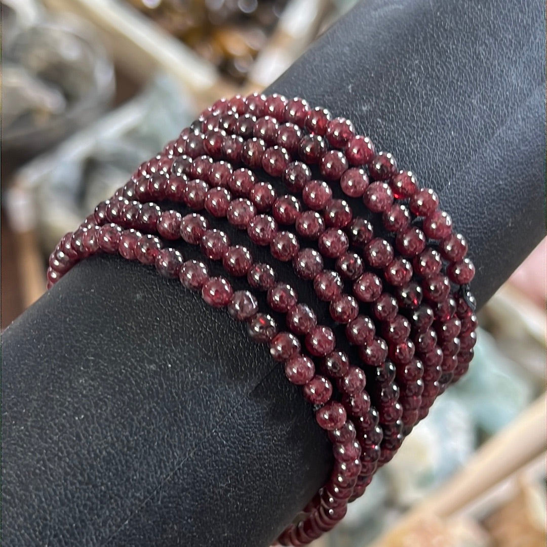 Red Garnet Stone bracelet