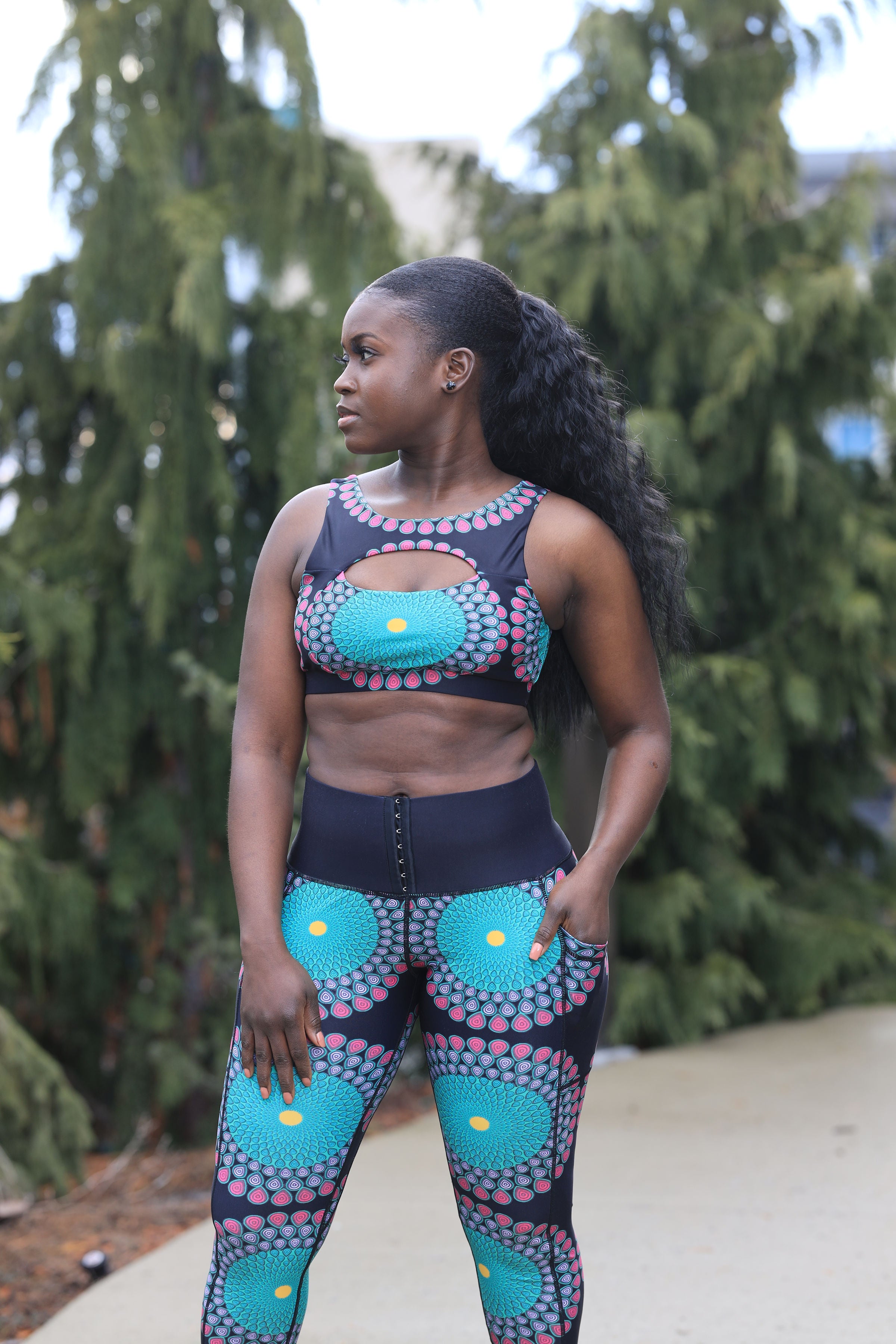 Bandeau noir- Tissu extensible - Yoga / Sports / Décontracté - Unisex –  AfricanFabs