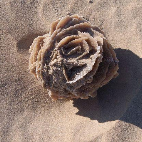 real desert rose stone