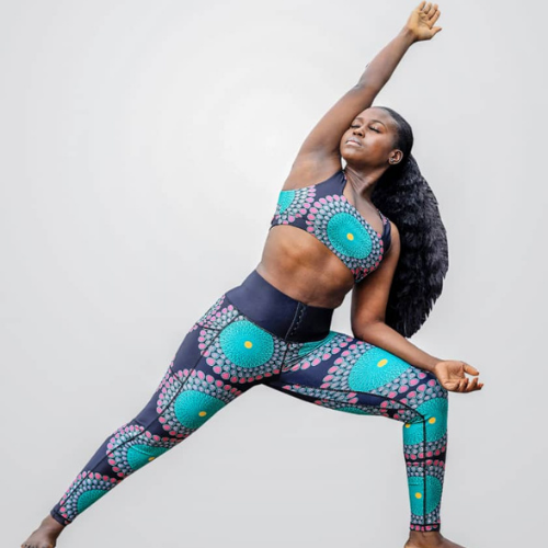 Ola four-way sustainable yoga top