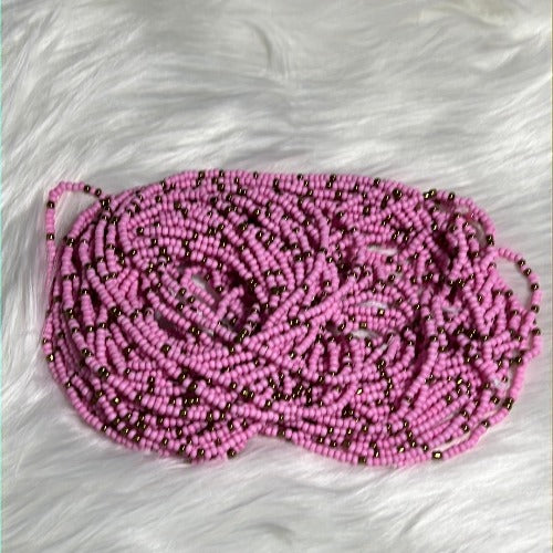 pink barbie waist beads