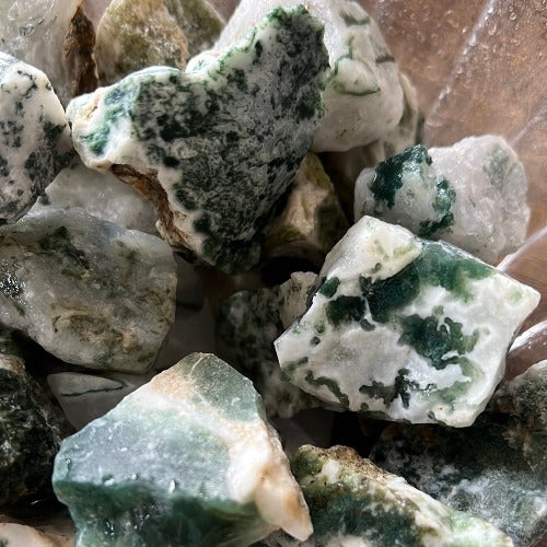 Raw Tree agate healing stone