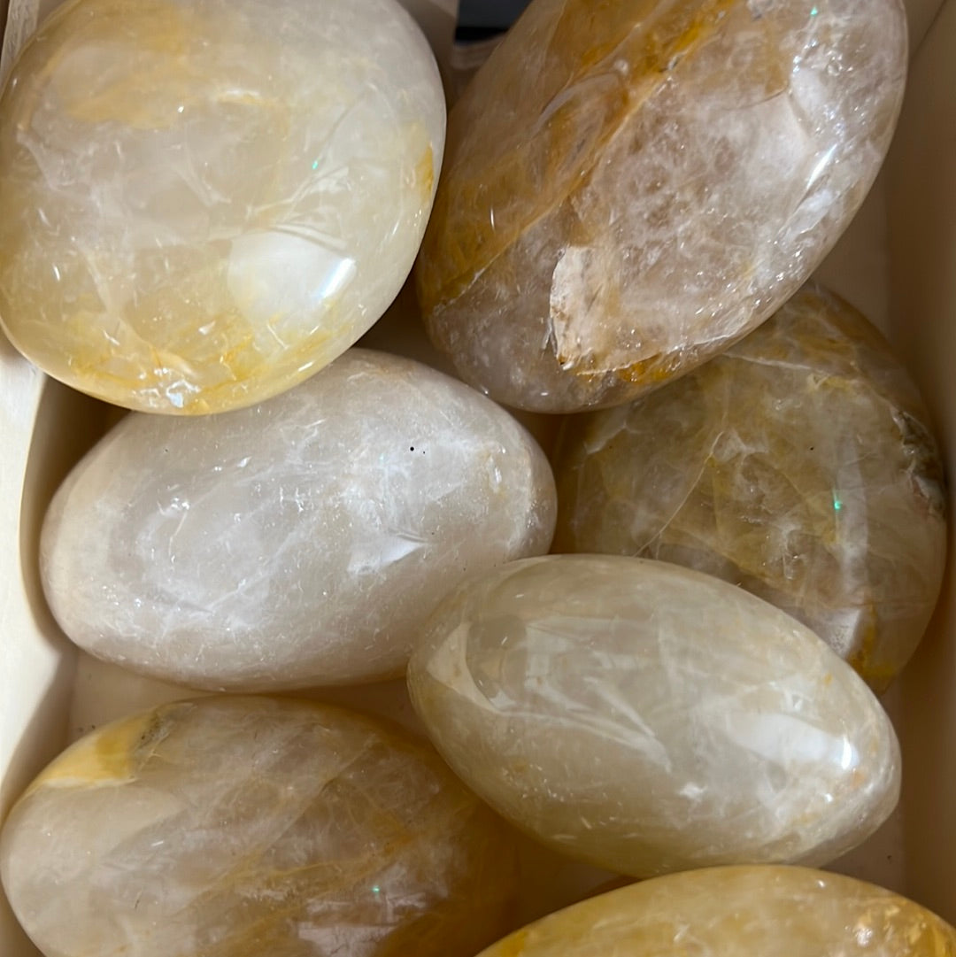 Golden Healer tumble  stone