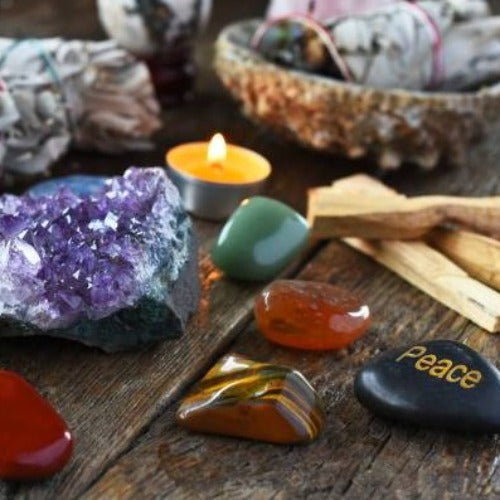 Spiritual surprise box- Monthly mindful box - Mystery crystal box