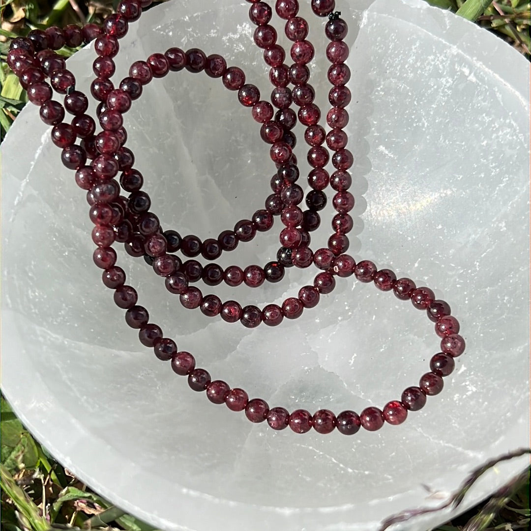 Red Garnet Stone bracelet