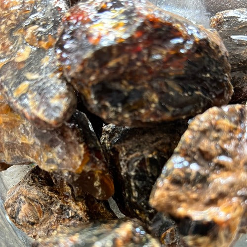Raw Amber healing stone from Indonesia