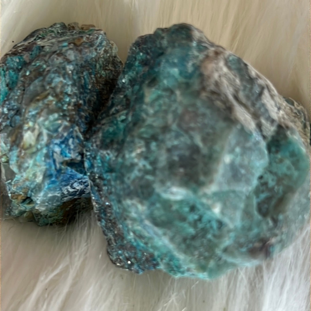 Raw Shattuckite chunk -Mediumship stone