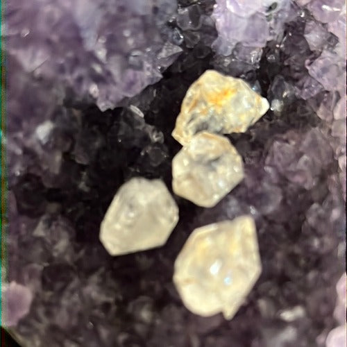 Herkimer diamonds quartz - Natural Raw diamond