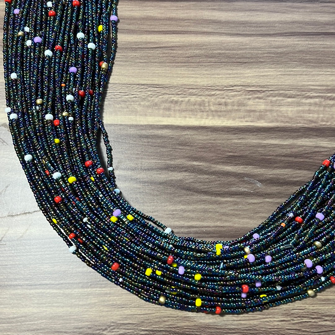 Authentic African waist beads - Blessed Chakra waist beads