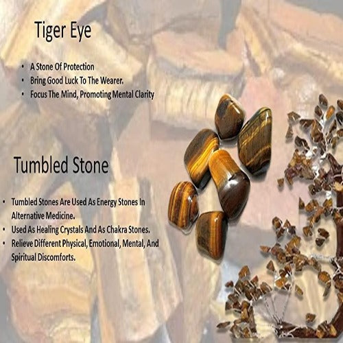 Raw Gold Tiger Eye stone - Healing crystal