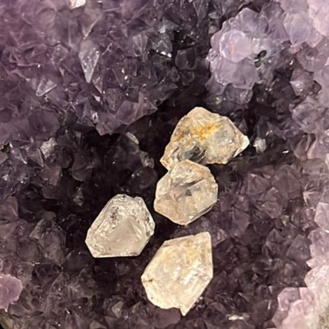 Herkimer diamonds quartz - Natural Raw diamond