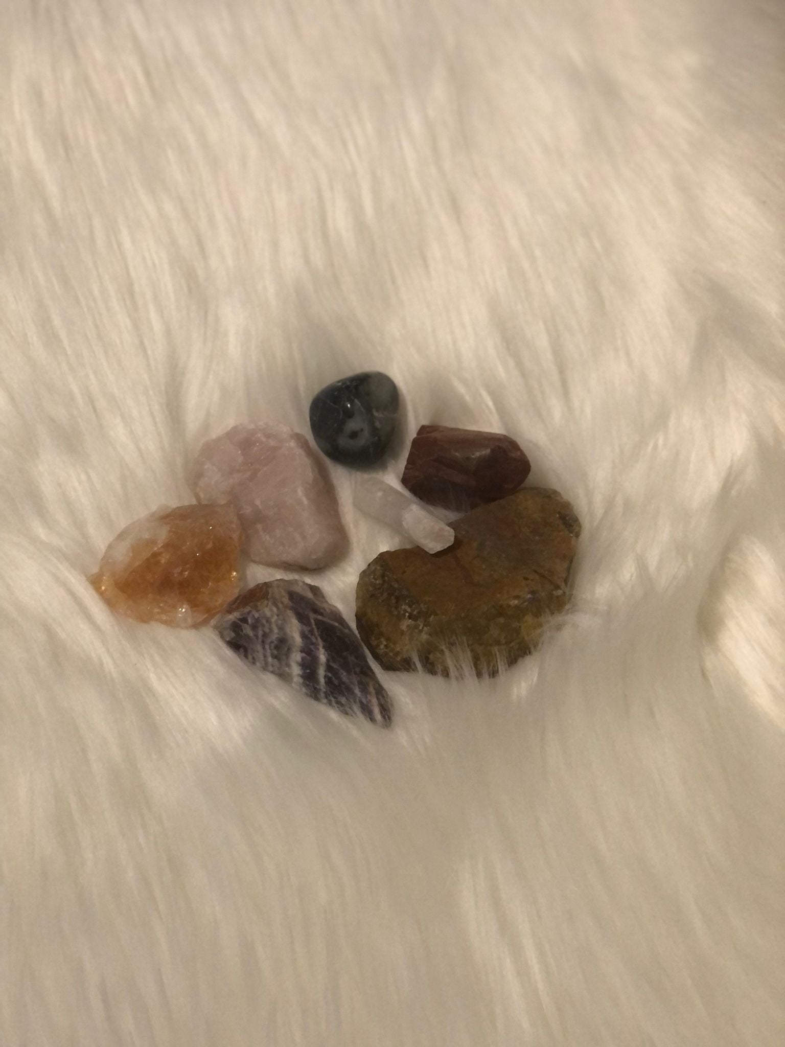 7 chakra healing stones
