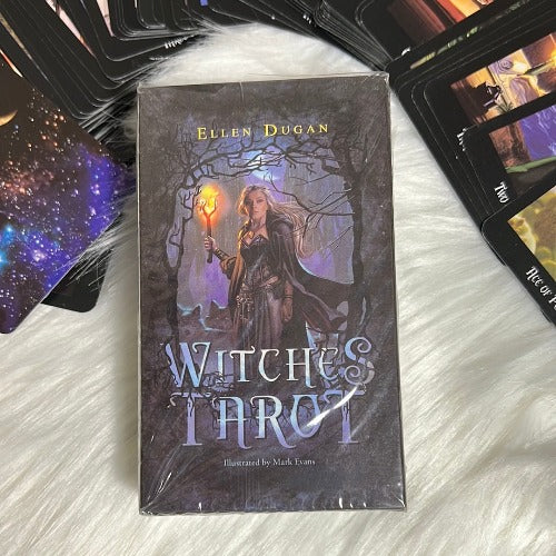 Witches Tarot cards deck - Oracle cards for psychic reading