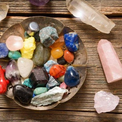 Spiritual surprise box- Monthly mindful box - Mystery crystal box