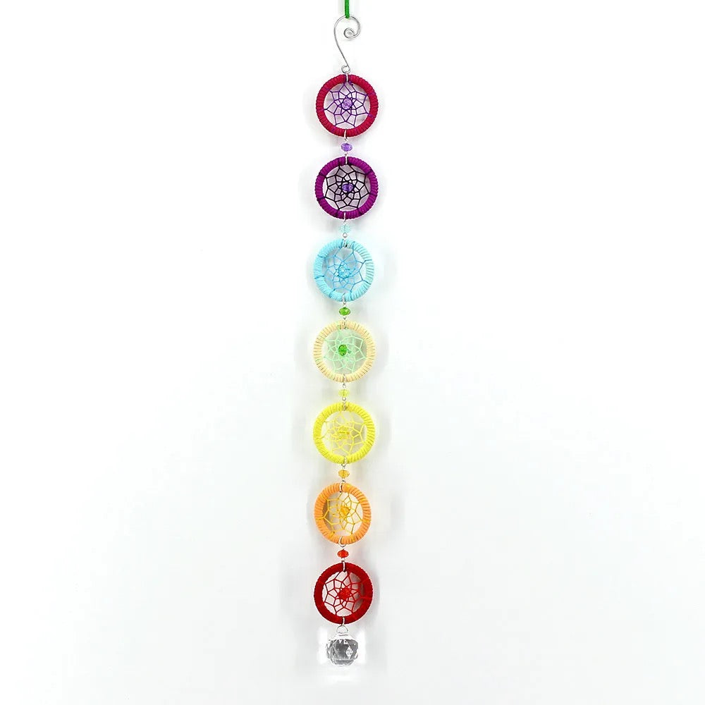 7 Chakras Dream Catcher for room decor