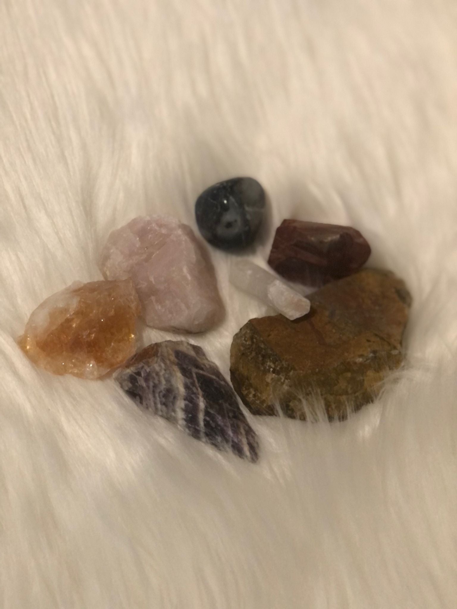 Chakras healing stones for beginners | Seven chakras crystal set