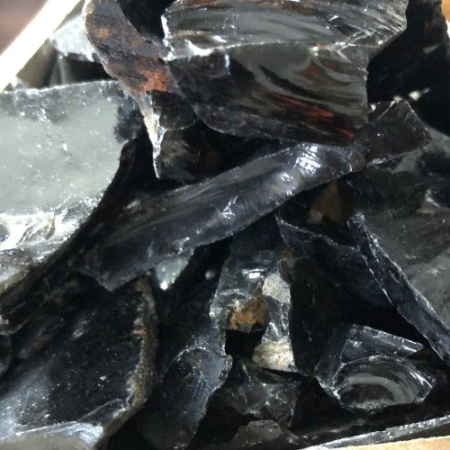 Raw Black Obsidian Healing stones