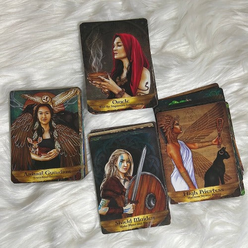 Angels & Ancestors Oracle cards deck - 55 Tarot cards
