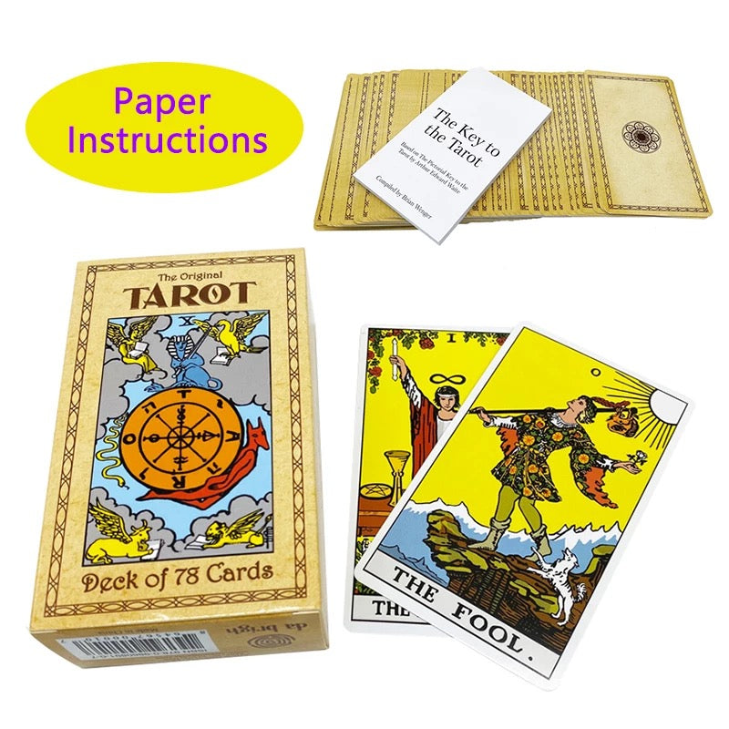 The original tarot cards guide