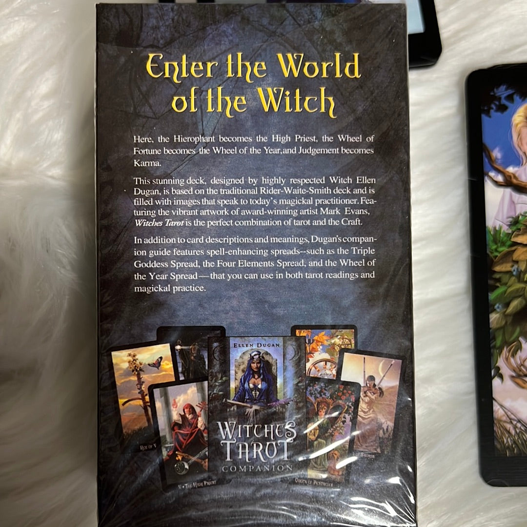 Witches Tarot cards deck - Oracle cards for psychic reading