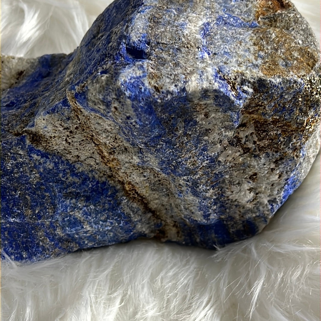 Raw Lapis Lazuli with Gold - Large 10 lbs