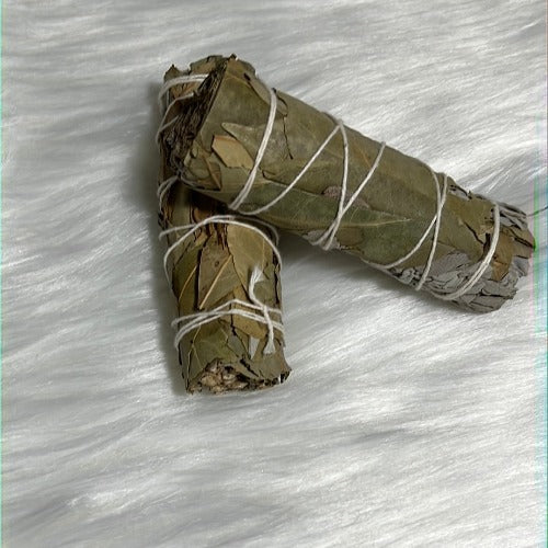 Bay leaves smudge bundles - 4 inches sage smudge stick