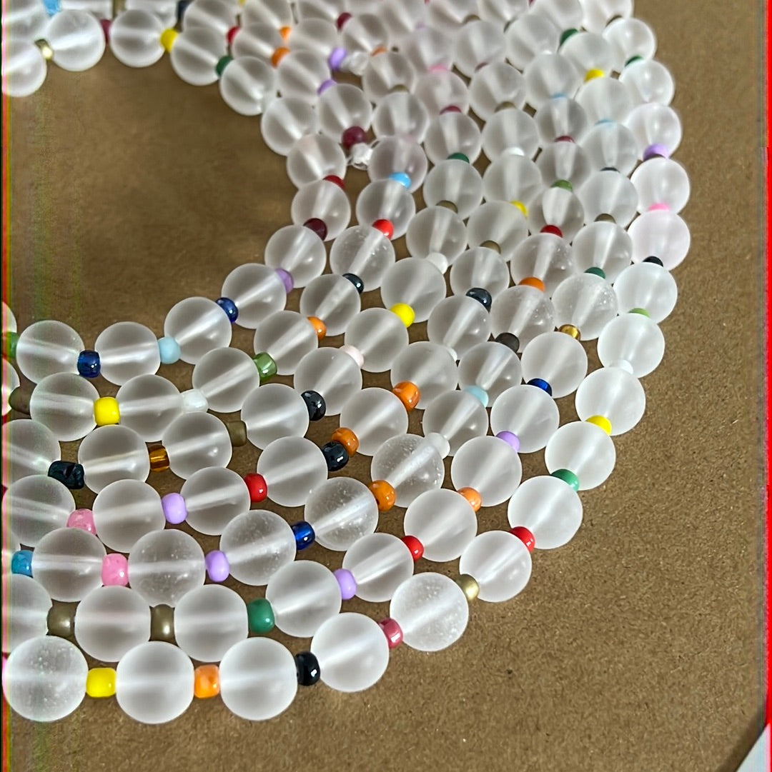 Rainbow Waist beads for women - African body jewelry