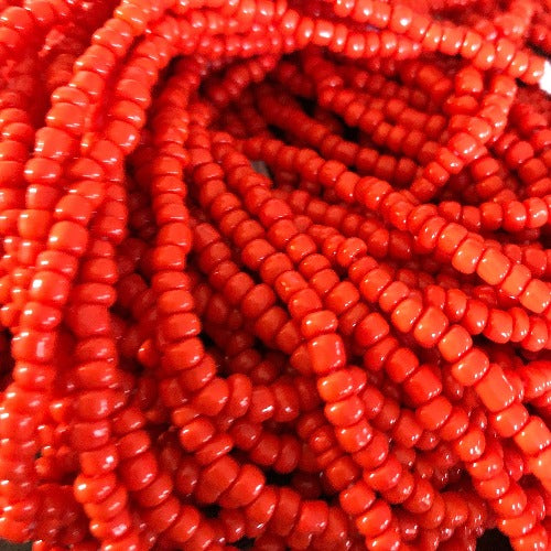 orange waist beads for women