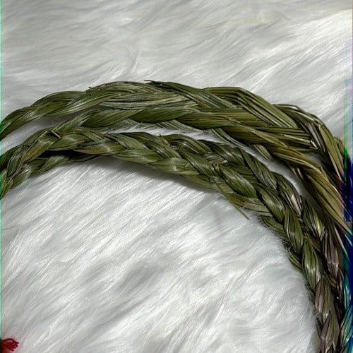 Braided Sweetgrass bundles - Vanilla grass 18 inches