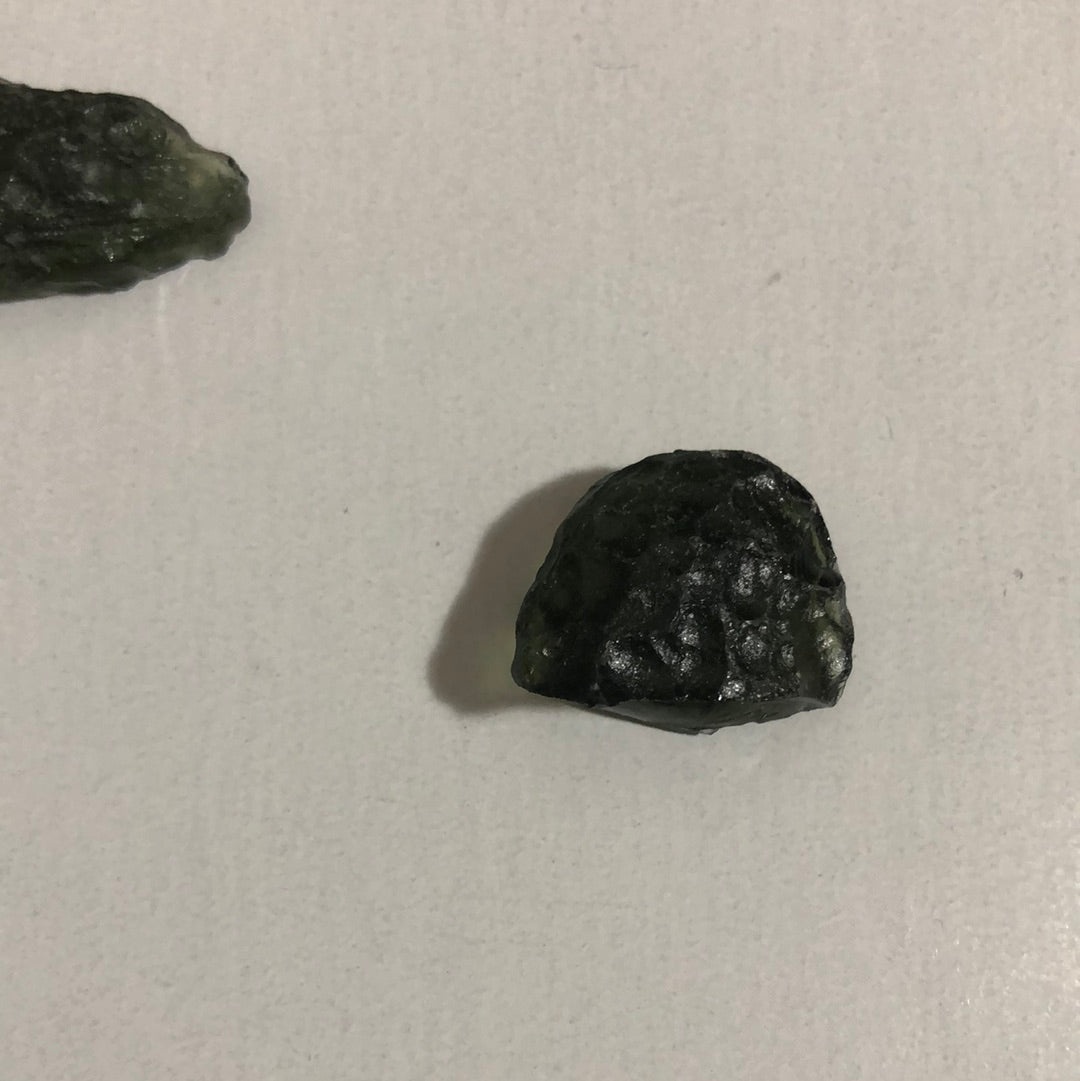 Authentic Rough Moldavite Stone -Tektite