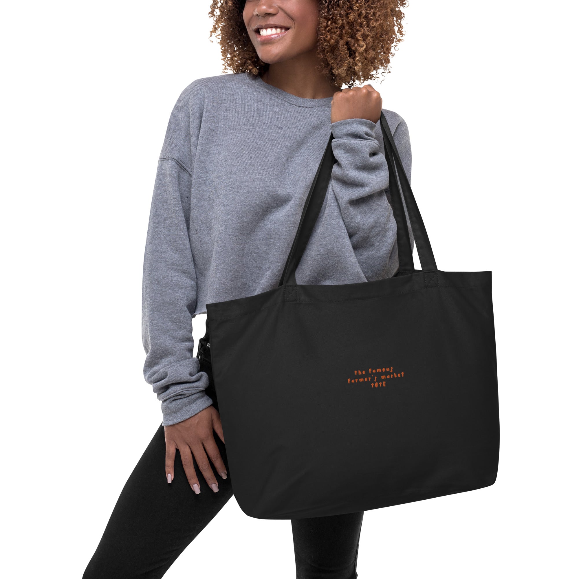 Famer's Market Eco Tote - Embroided