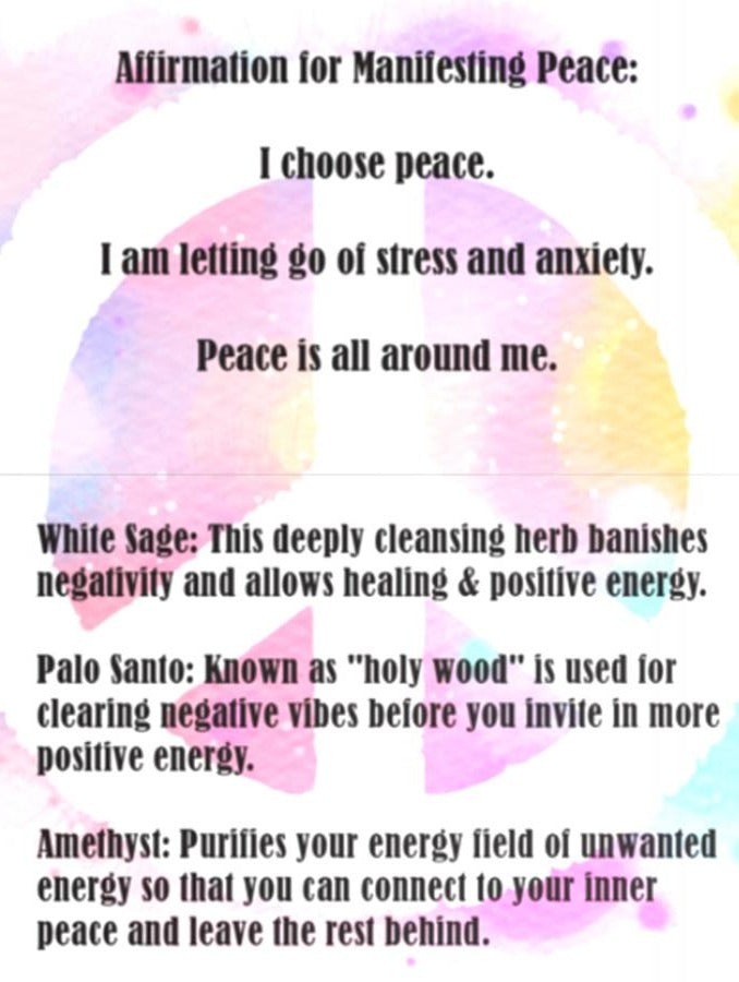 Peace & Positive vibes Spiritual kit