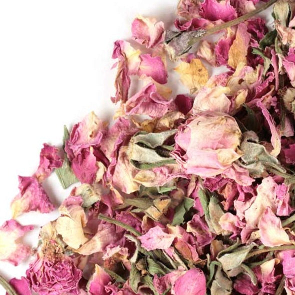 Whole Rose Petals - Pink - 2 oz